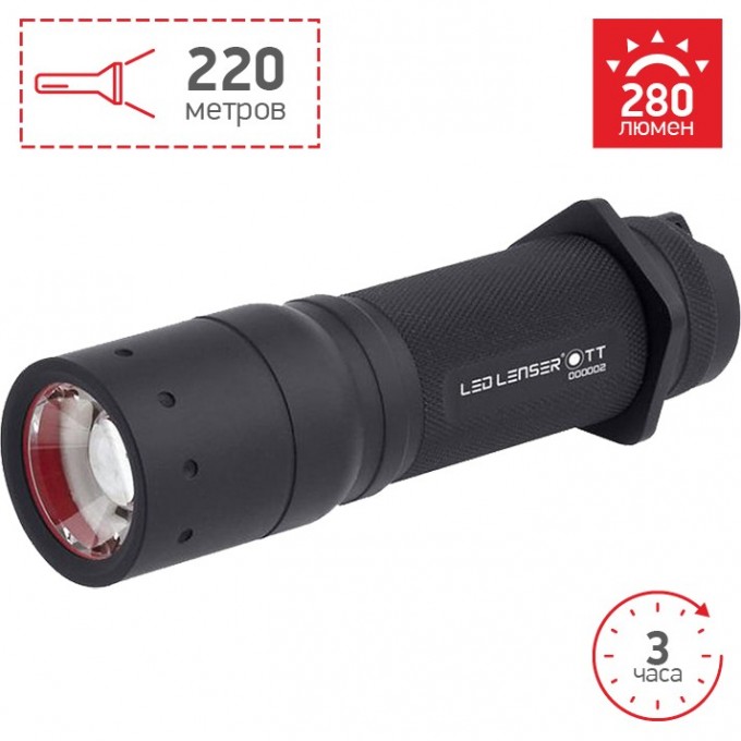 Тактический фонарь LED LENSER Tac Torch 9804
